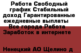 Работа.Свободный график.Стабильный доход.Гарантированные ежедневные выплаты. - Все города Работа » Заработок в интернете   . Ненецкий АО,Щелино д.